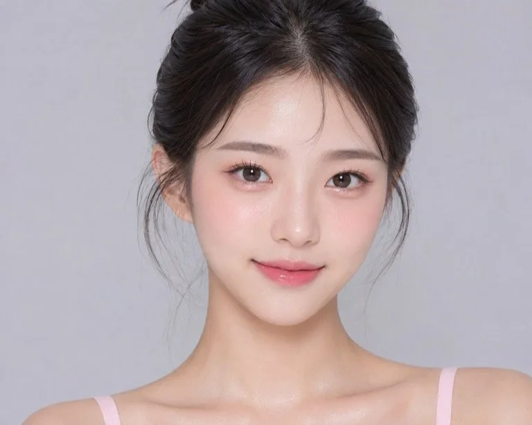 Cute K-beauty look